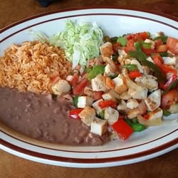 plate of mexican food